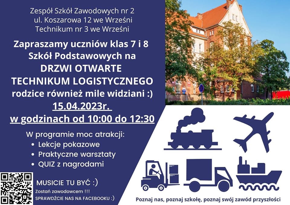 Drzwi otwarte technikum logistycznego :)